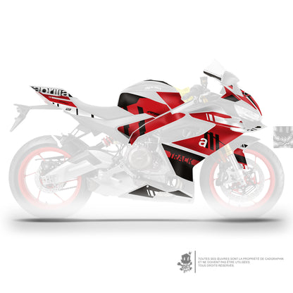 APRILIA KIT DÉCO - RS 660 - TRACK R - ONLY 50