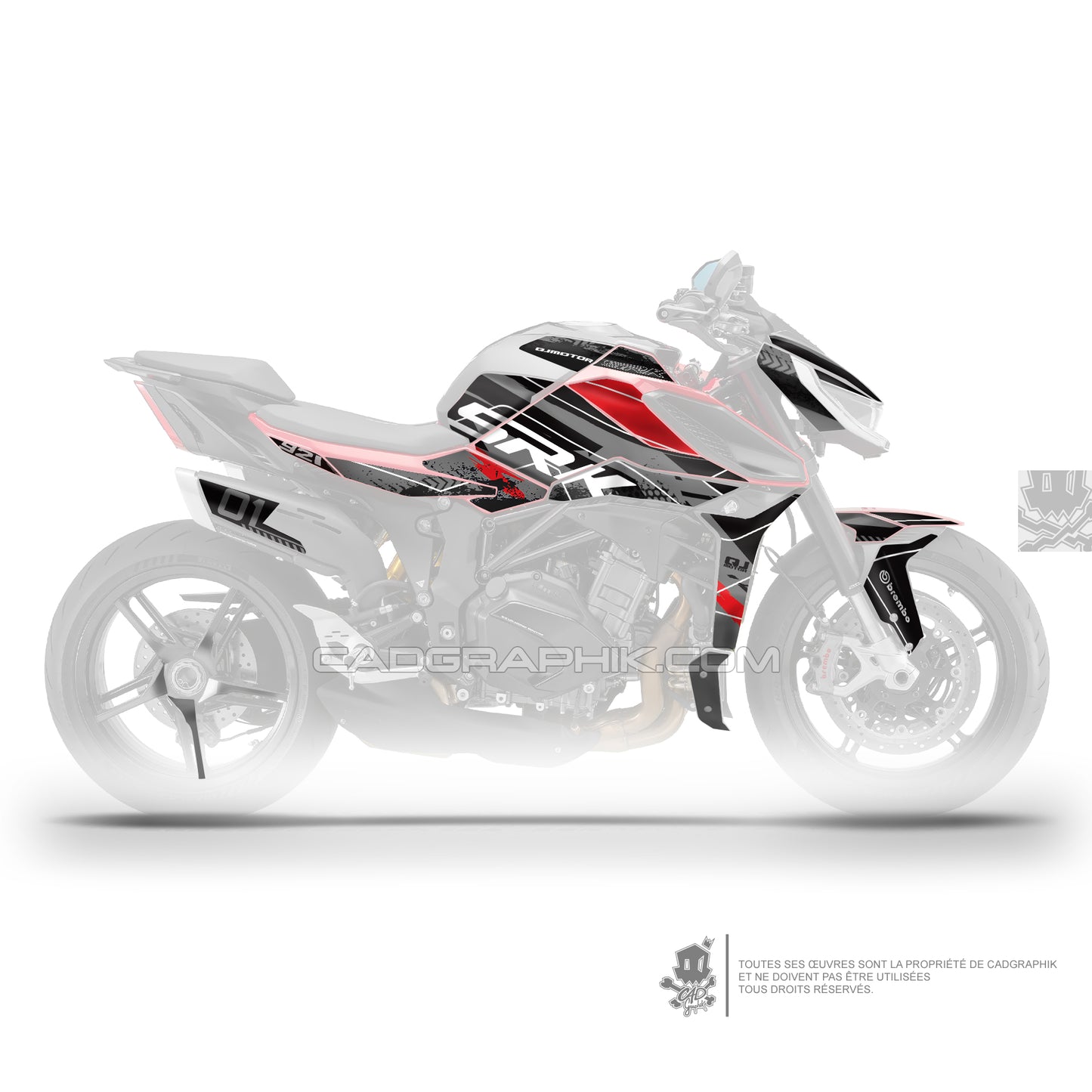 QJMOTOR KIT DÉCO - SRK 921  -  ASTRO G
