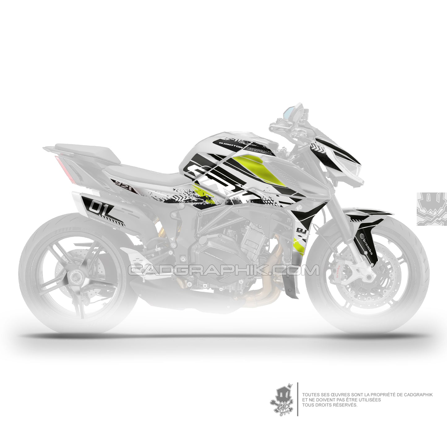 QJMOTOR KIT DÉCO - SRK 921  -  ASTRO W