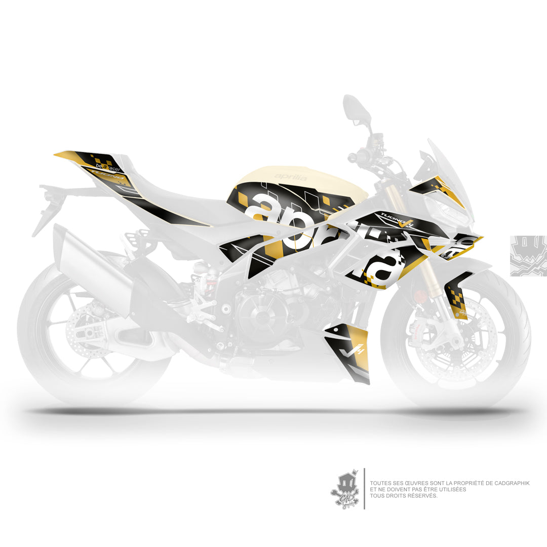 APRILIA KIT DÉCO - TUONO V4 ITALIAN GP - Y - ONLY 50