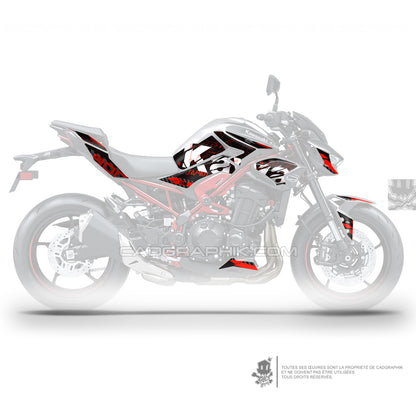 KIT DÉCO KAWAZAKI Z900 GRUNGE - R