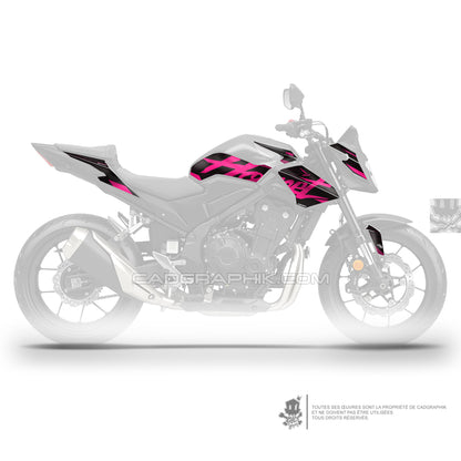 KIT DÉCO HONDA CB500 HORNET SCRIPT - PINK