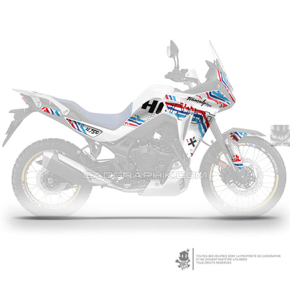 KIT DÉCO HONDA TRANSALP XL750 - KORAY WHITE