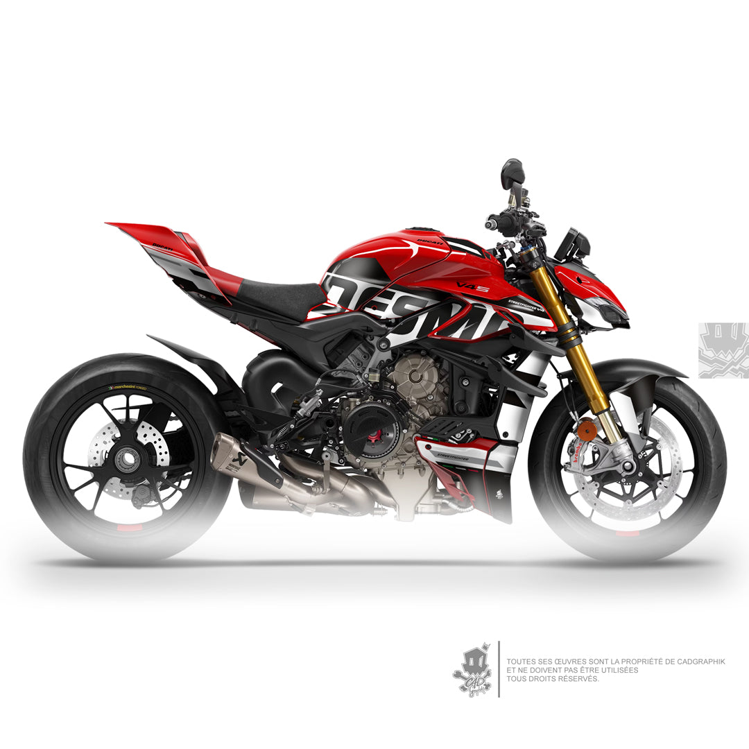 DUCATI KIT DÉCO - STREETFIGHTER V4 DESMO G - ONLY 50