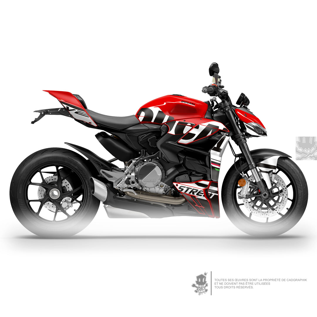 DUCATI KIT DÉCO – STREETFIGHTER V2 DUC – ONLY 30