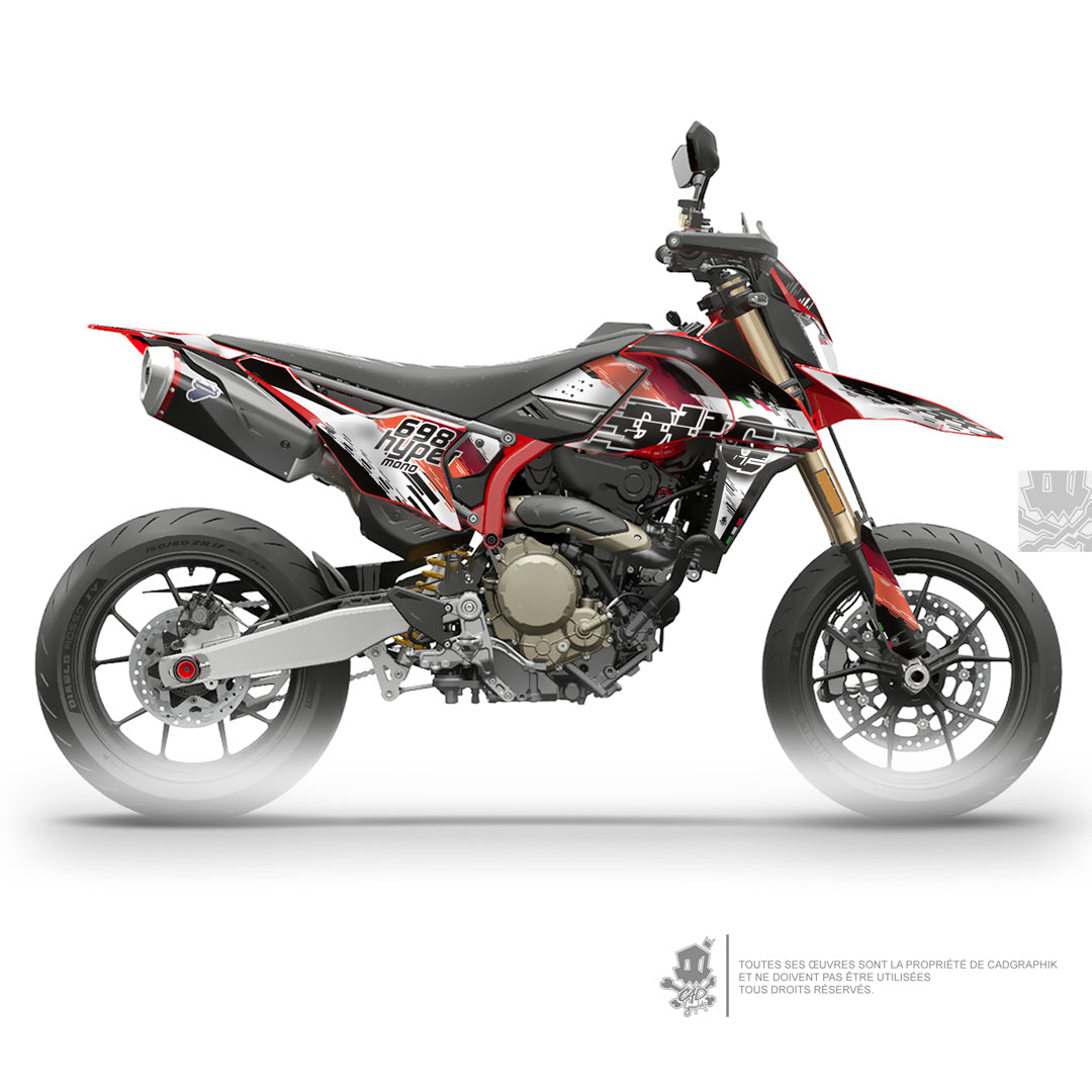 DUCATI KIT DÉCO -  HYPERMOTARD 698 MONO-STRIPE - ONLY 50