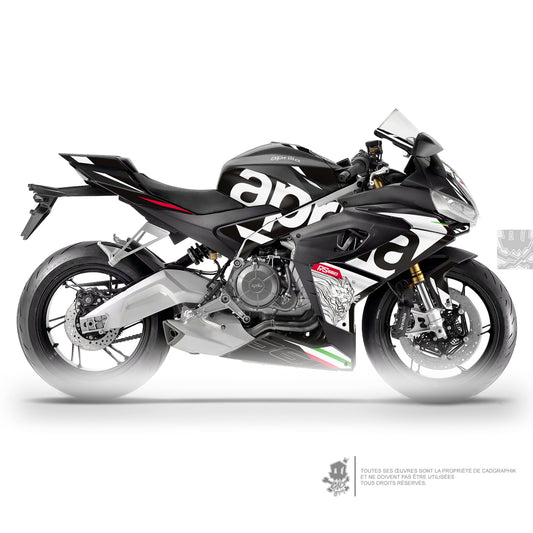 APRILIA KIT DÉCO - RS 660 BLACK TRIFEO - ONLY 50