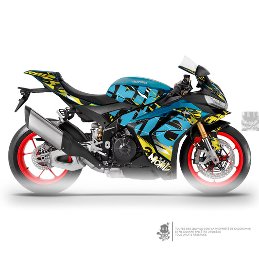 APRILIA KIT DÉCO - RSV4 - 101  Y - ONLY 50