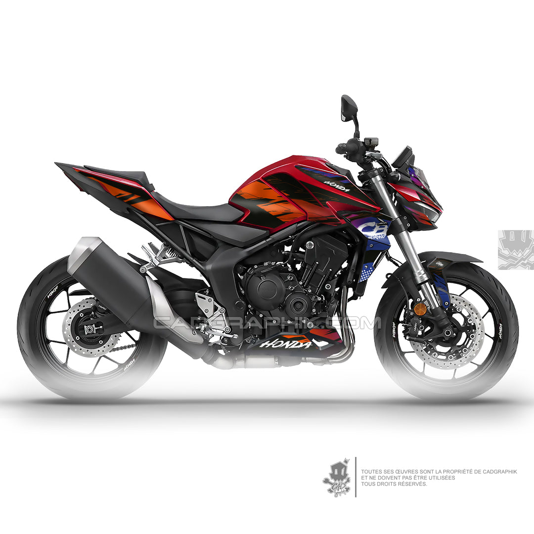 KIT DÉCO HONDA CB1000 HORNET FIRE 93