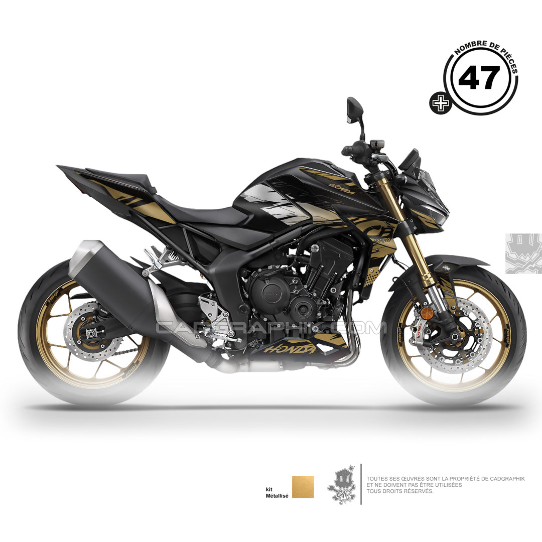 KIT DÉCO HONDA CB1000 HORNET FIRE GOLD