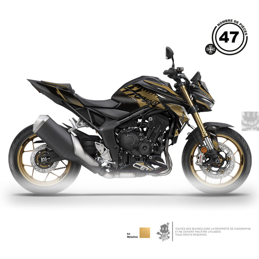 KIT DÉCO HONDA CB1000 HORNET CONCEPT - GOLD- PLUS