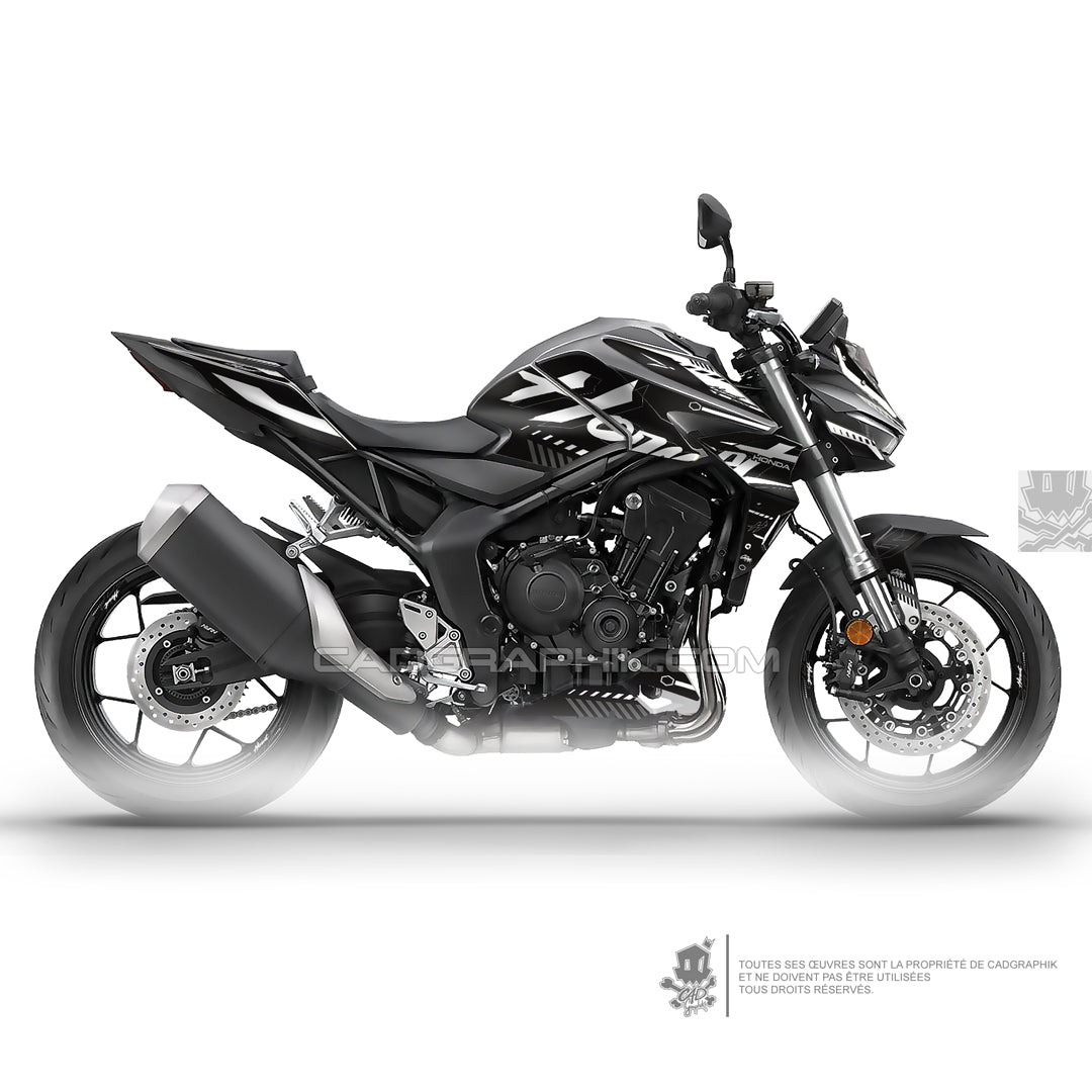 KIT DÉCO HONDA CB1000 HORNET SCRIPT - WHITE