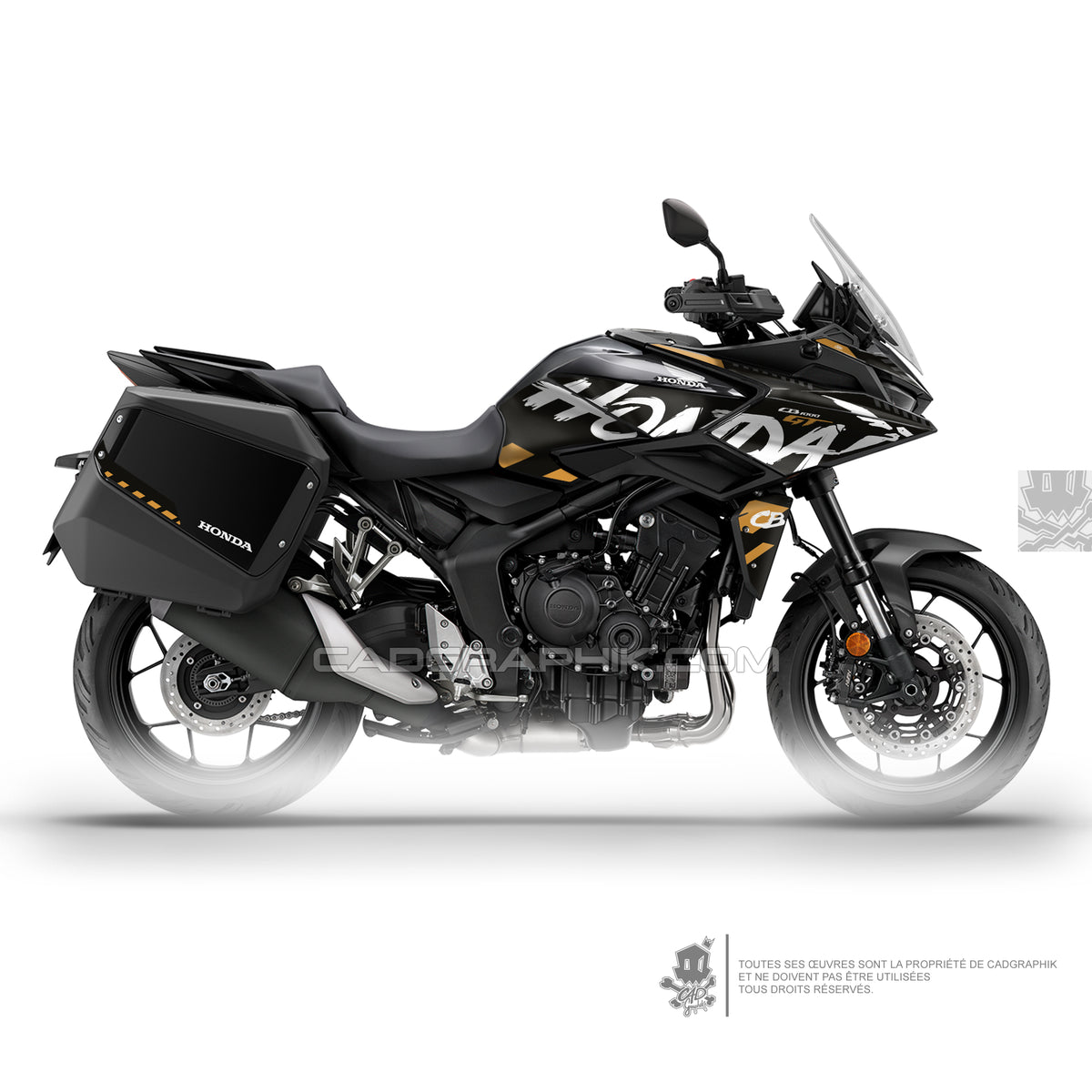 KIT DÉCO HONDA CB1000GT - OKÏDO GOLD