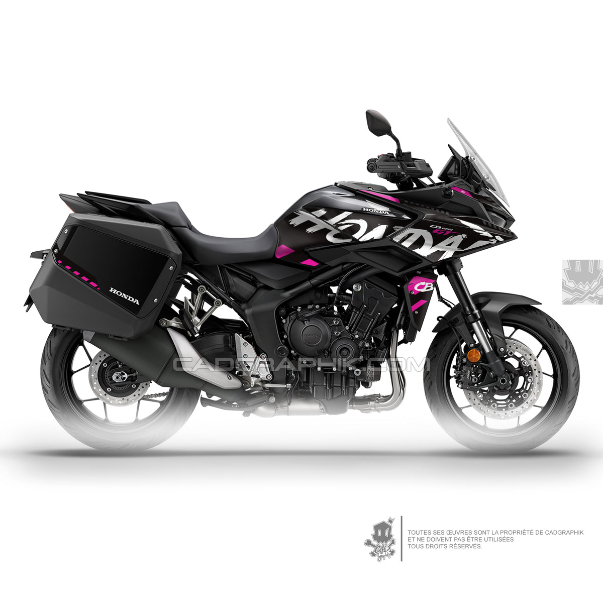 KIT DÉCO HONDA CB1000GT - OKÏDO PINK