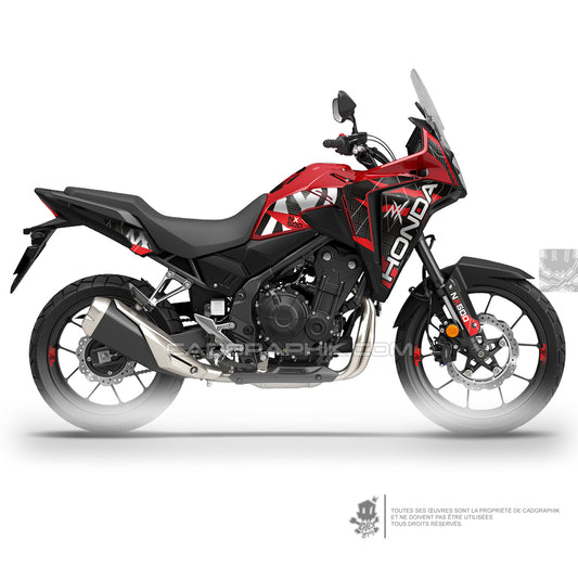 KIT DÉCO HONDA NX500 CLASSIX  - RED