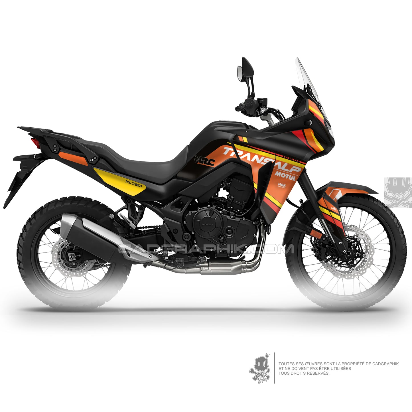 KIT DÉCO HONDA TRANSALP XL750 - ROTH SUN