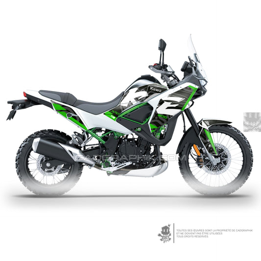 KIT DÉCO KAWASAKI KLE 500 KAWA GEKKO G
