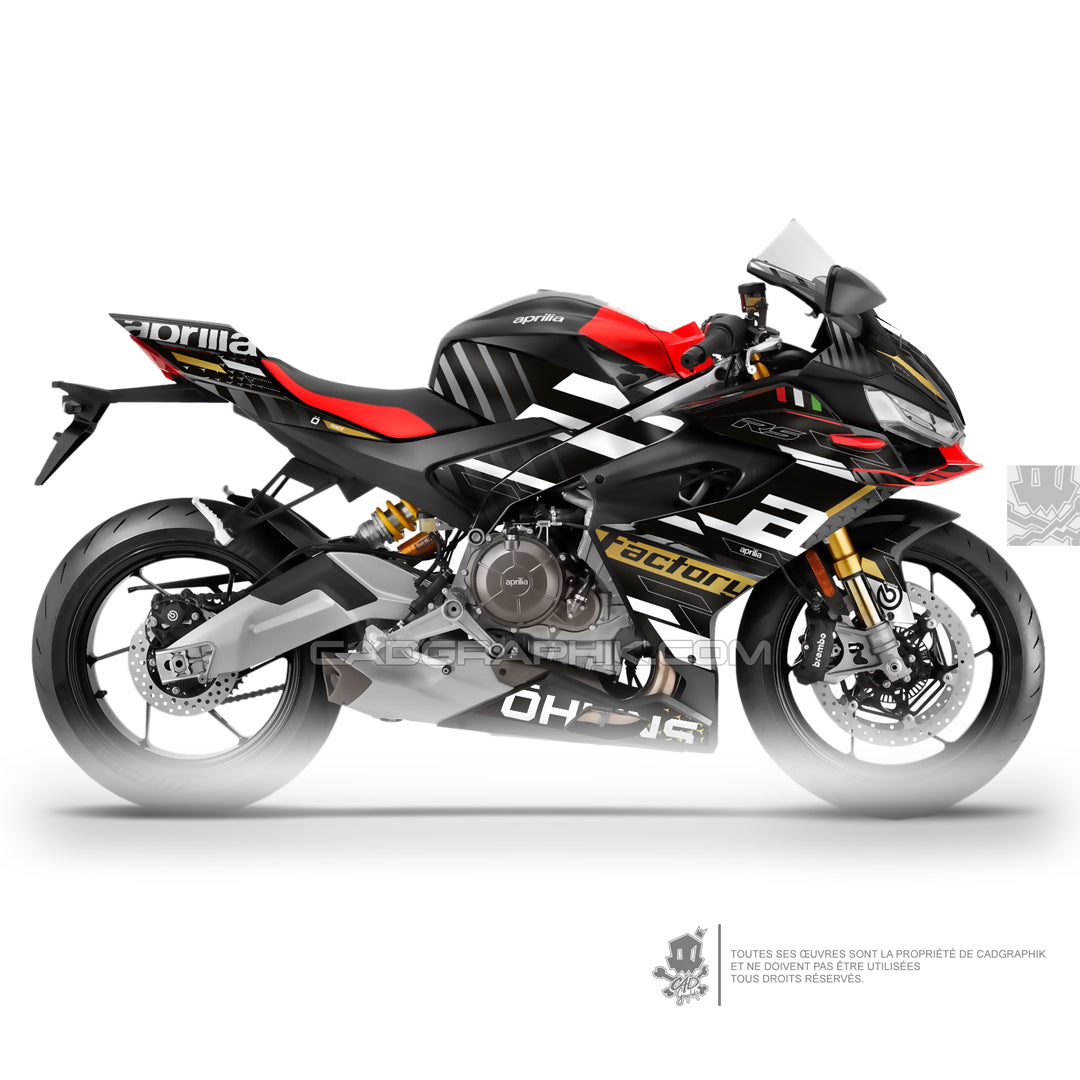 グラフィックカスタム完成品　Sex Drugs Mmotorcycle 02 KIT DÉCO RS 660 2025 – CAD GRAPHIK