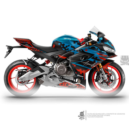 APRILIA KIT DÉCO - RS 660 - PIX -MARLIN RED- ONLY 50