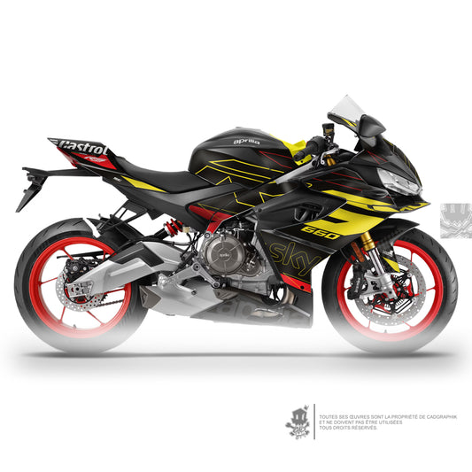 APRILIA KIT DÉCO - RS 660 - SKY AC - ONLY 50