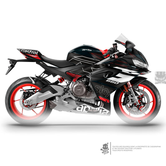 APRILIA KIT DÉCO - RS 660 - SKY - ONLY 50