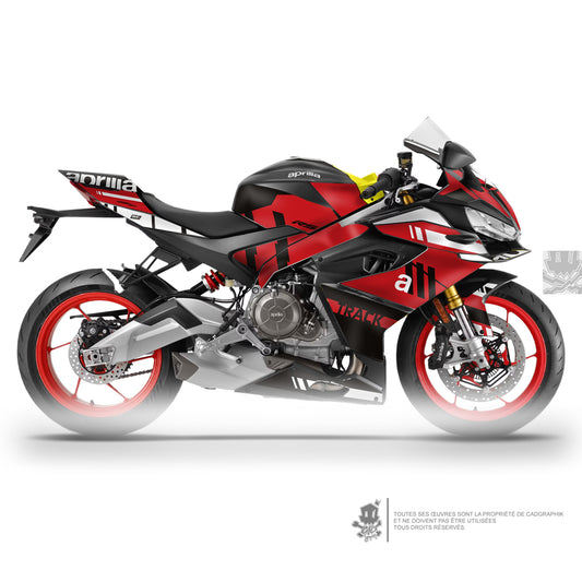 APRILIA KIT DÉCO - RS 660 - TRACK R - ONLY 50