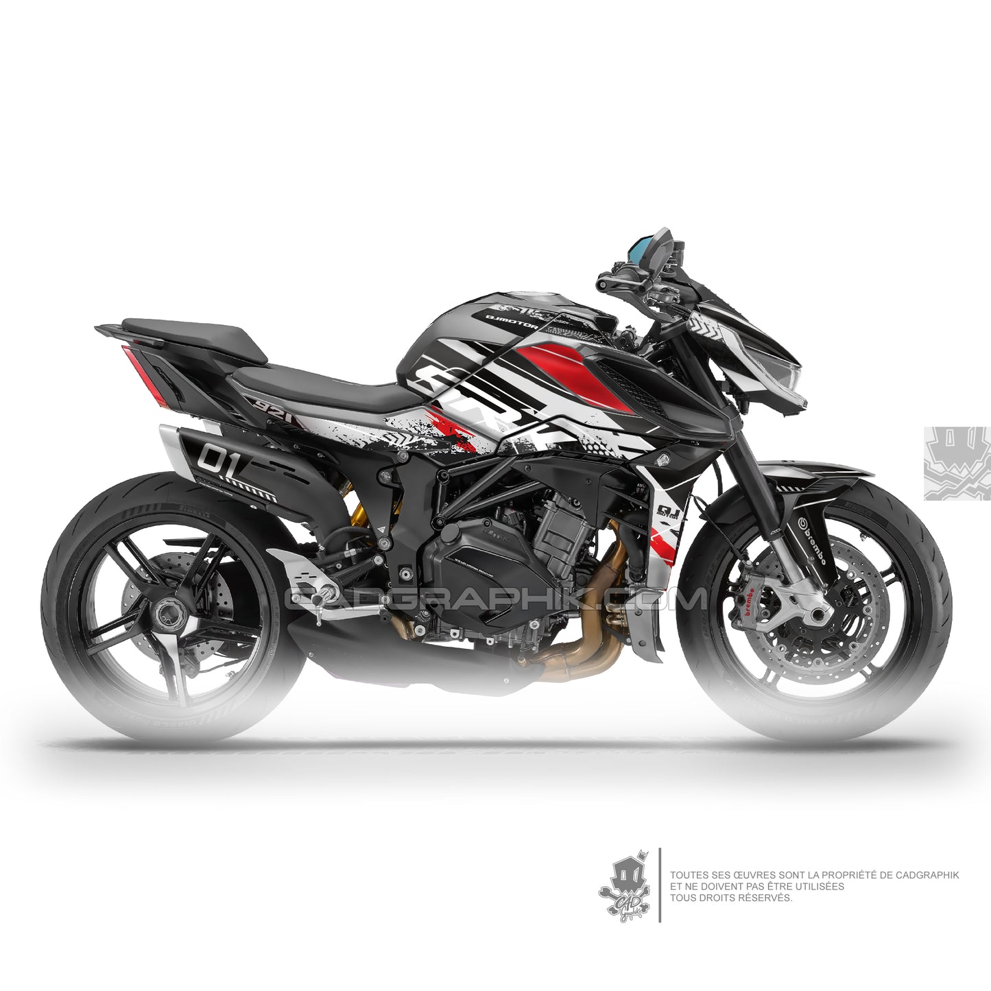 QJMOTOR KIT DÉCO - SRK 921  -  ASTRO R