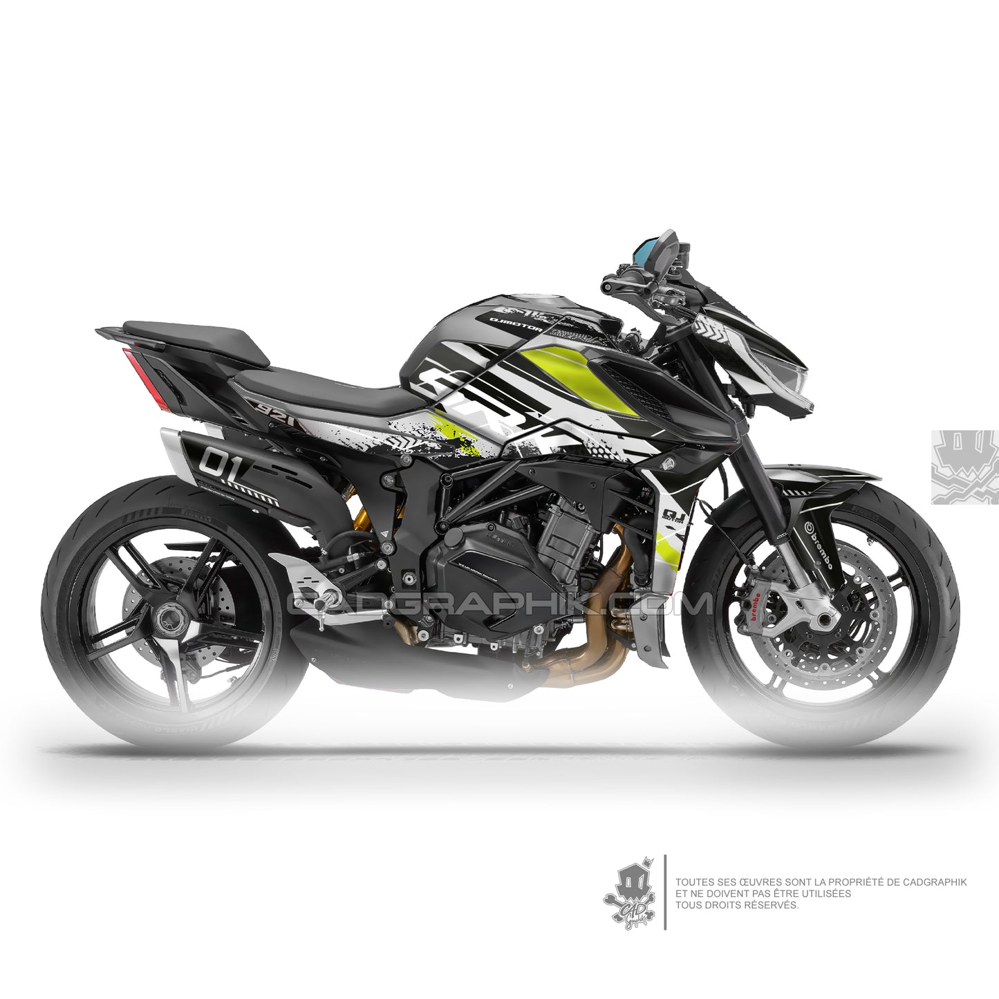 QJMOTOR KIT DÉCO - SRK 921  -  ASTRO W