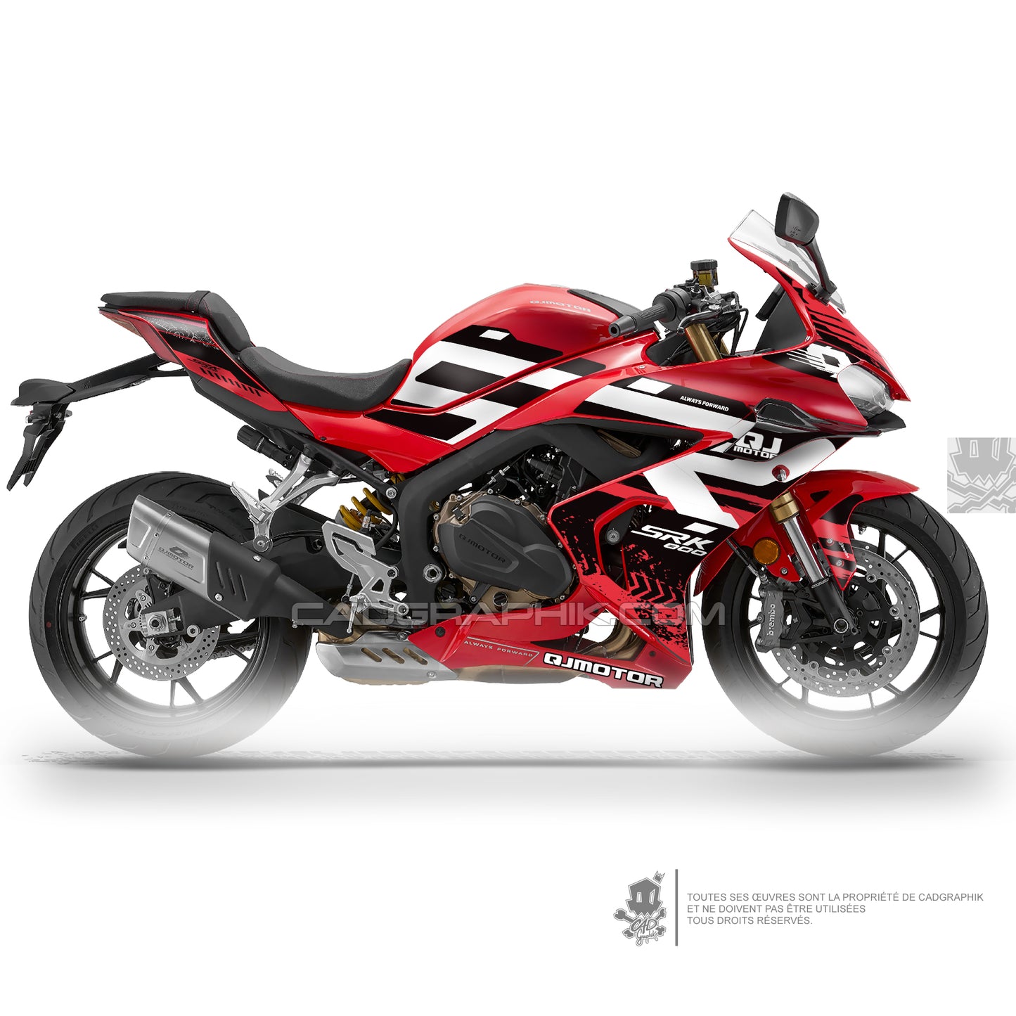 QJMOTOR KIT DÉCO - SRK 800 RR  - ASTRO RACE R