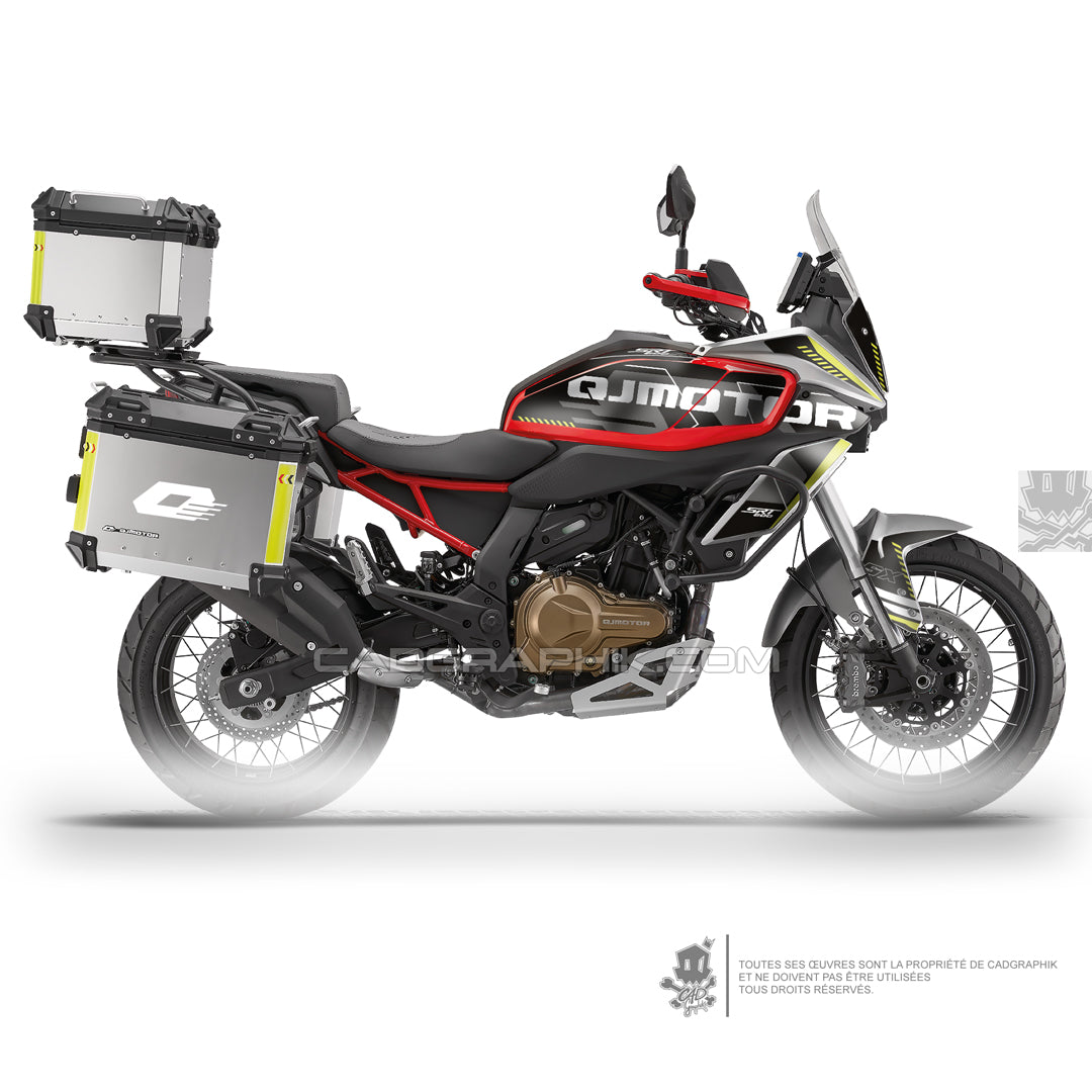 QJMOTOR KIT DÉCO - SRT 600 SX  - RACE ONE