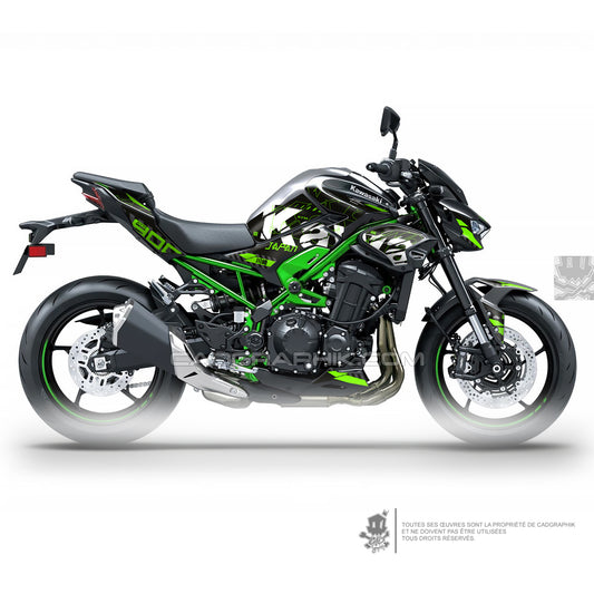 KIT DÉCO KAWAZAKI Z900 GRUNGE - AC