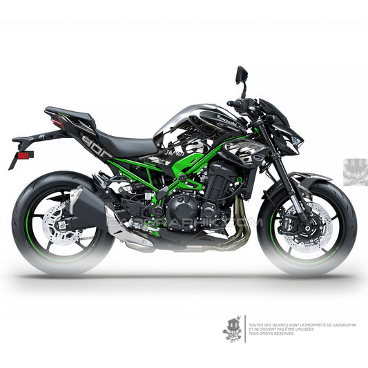 KIT DÉCO KAWAZAKI Z900 GRUNGE - WI