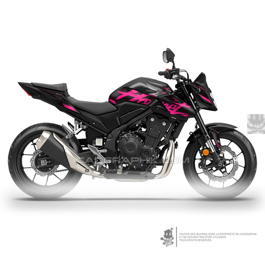 KIT DÉCO HONDA CB500 HORNET SCRIPT - PINK