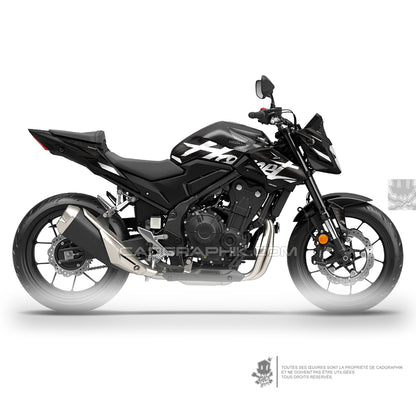 KIT DÉCO HONDA CB500 HORNET SCRIPT - WHITE