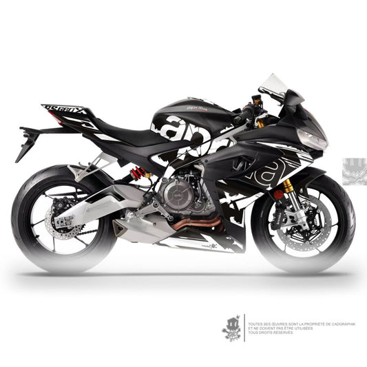 APRILIA KIT DÉCO - RS 660 X- WHITE GRUNGE-ONLY 30