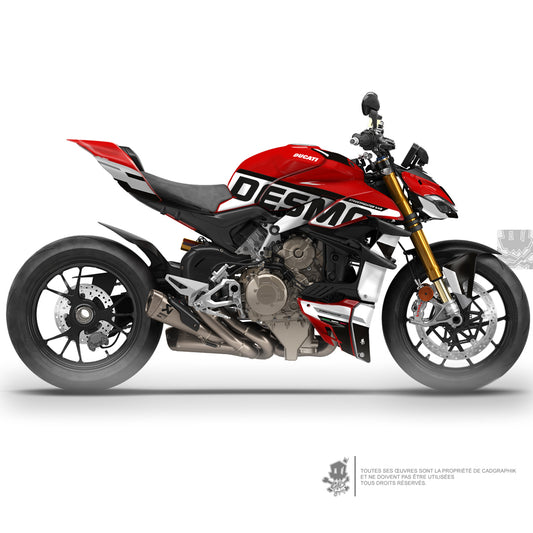 DUCATI KIT DÉCO - STREETFIGHTER V4 DESMO G - ONLY 30